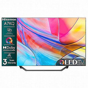 טלוויזיה חכמה "55 הייסנס 4K QLED HISENSE דגם 55A7KQ טלוויזיה חכמה "55 הייסנס 4K QLED HISENSE דגם 55A7KQ
