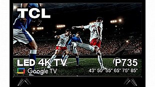 טלוויזיה TCL 55P735 4K 55 אינטש טלוויזיה TCL 55P735 4K 55 אינטש