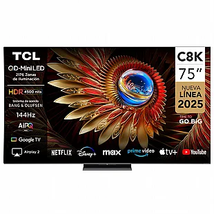 טלוויזיה TCL C8K 75C8K טלוויזיה TCL C8K 75C8K