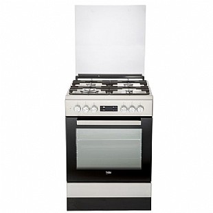 תנור משולב כיריים Beko FSM61330DXDSL בקו תנור משולב כיריים Beko FSM61330DXDSL בקו